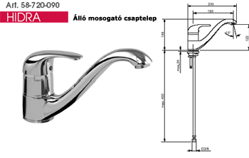mosogat� csaptelep